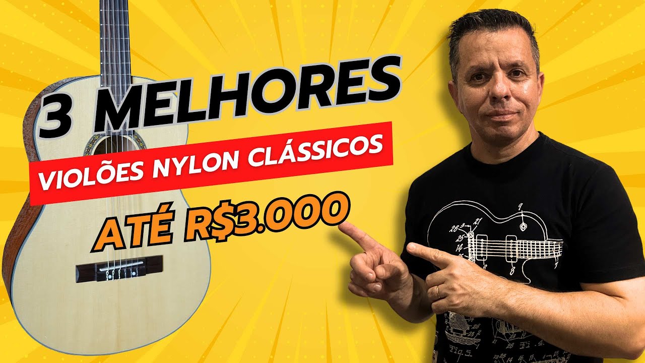 3 Melhores Violões Clássicos até R$3,000