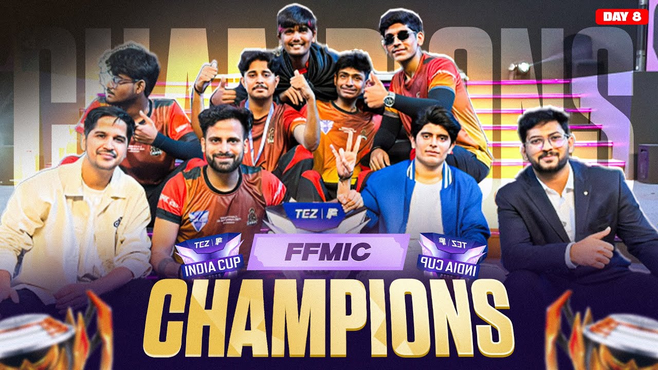 TOTAL GAMING CHAMPION OF FFMIC - DAY-8 NEXT TOURNAMENT SOON - #freefire #freefirelive #ff 