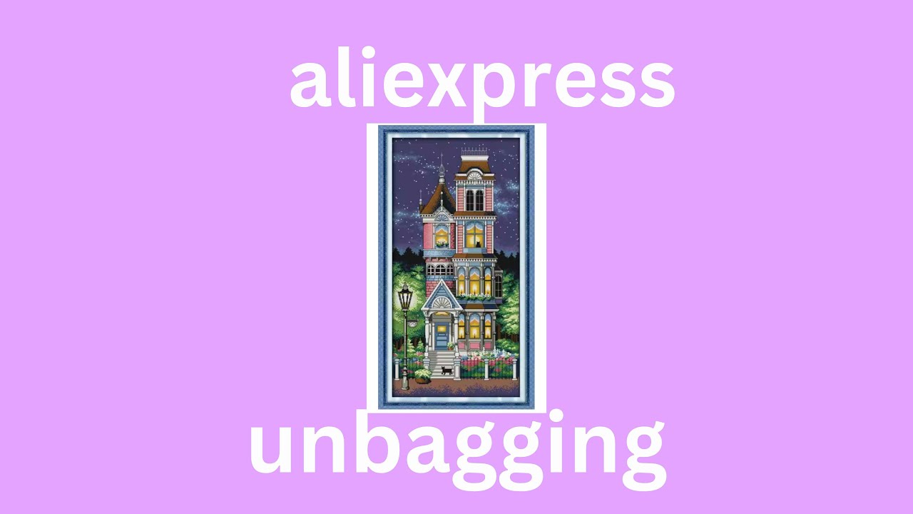 Aliexpress Joy Sunday stamped kit Unbagging: a quiet night 