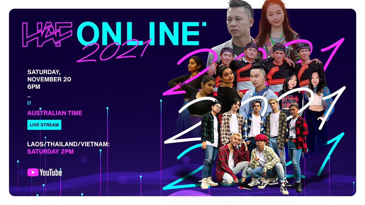 HAF Online 2021: Saturday, November 20 (Virtual Festival) | Hmong Australia Festival Inc.