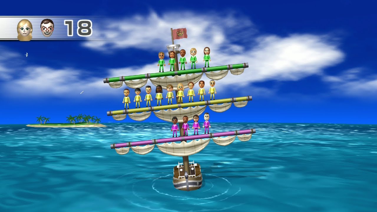 [TASさんの休日] Wii Party ペアパーティ バランスシップ 初級