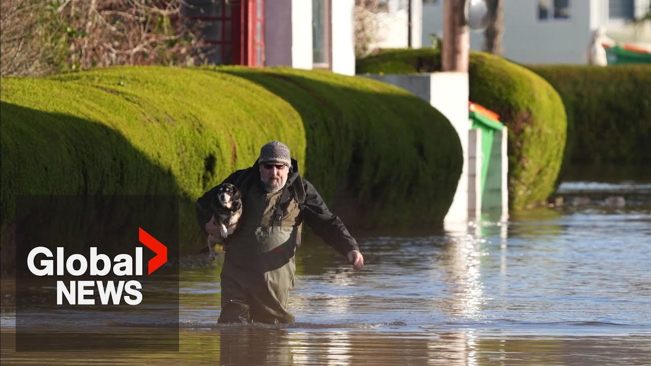 Severe flooding inundates parts of England, farmland swamped