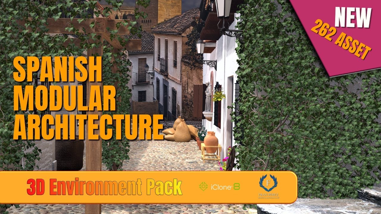 Spanish modular 1850 | Recreate Granada's Albaicín district