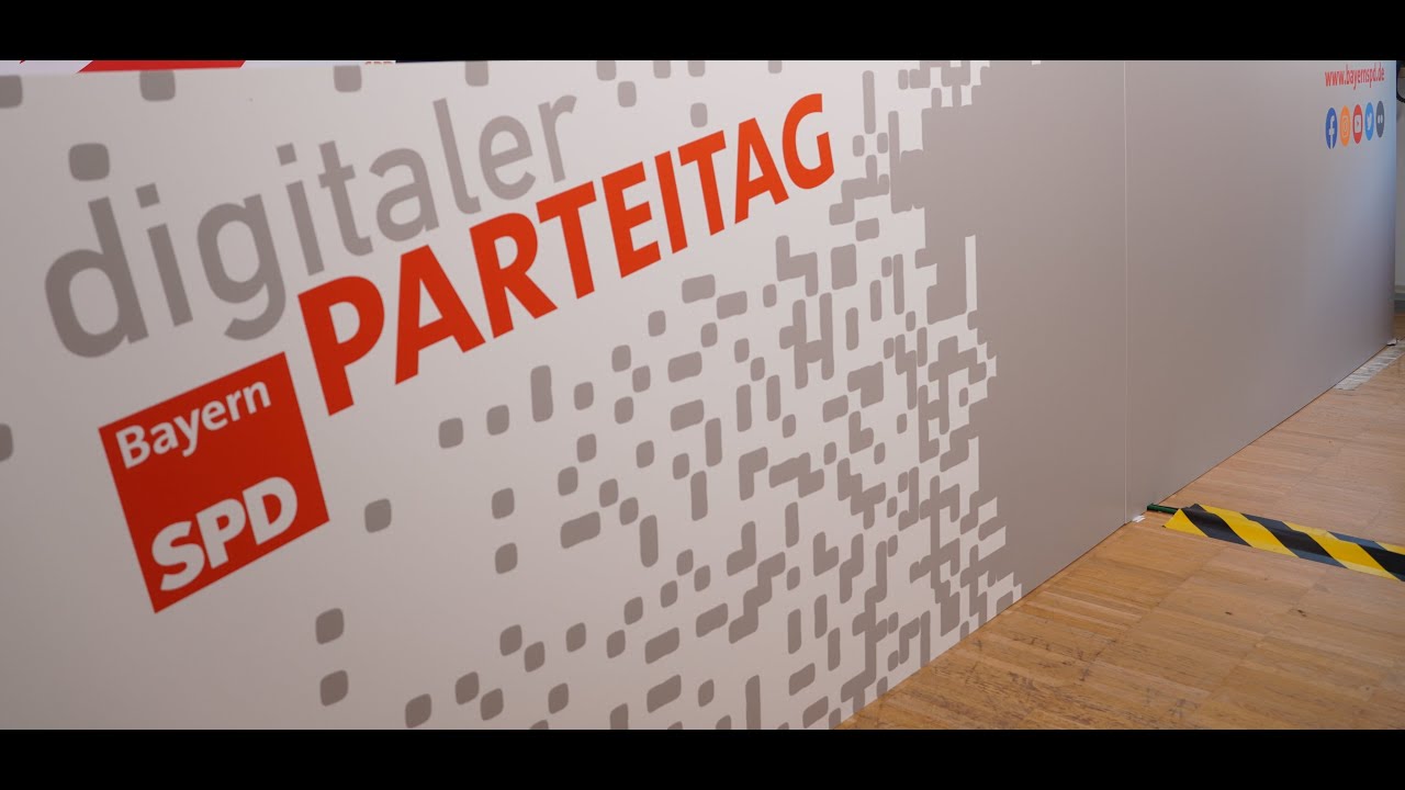Digitaler Kleiner Landesparteitag der BayernSPD