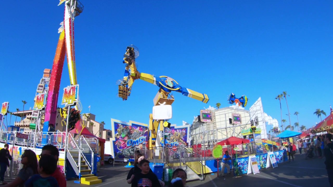 San Diego Del Mar Fair! | Insane Rides! |