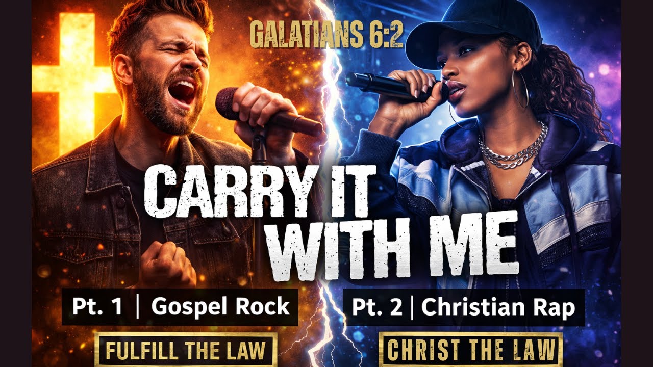 Carry It With Me | Gospel Rock Anthem 🔥 (Galatians 6:2) #GODSLAW