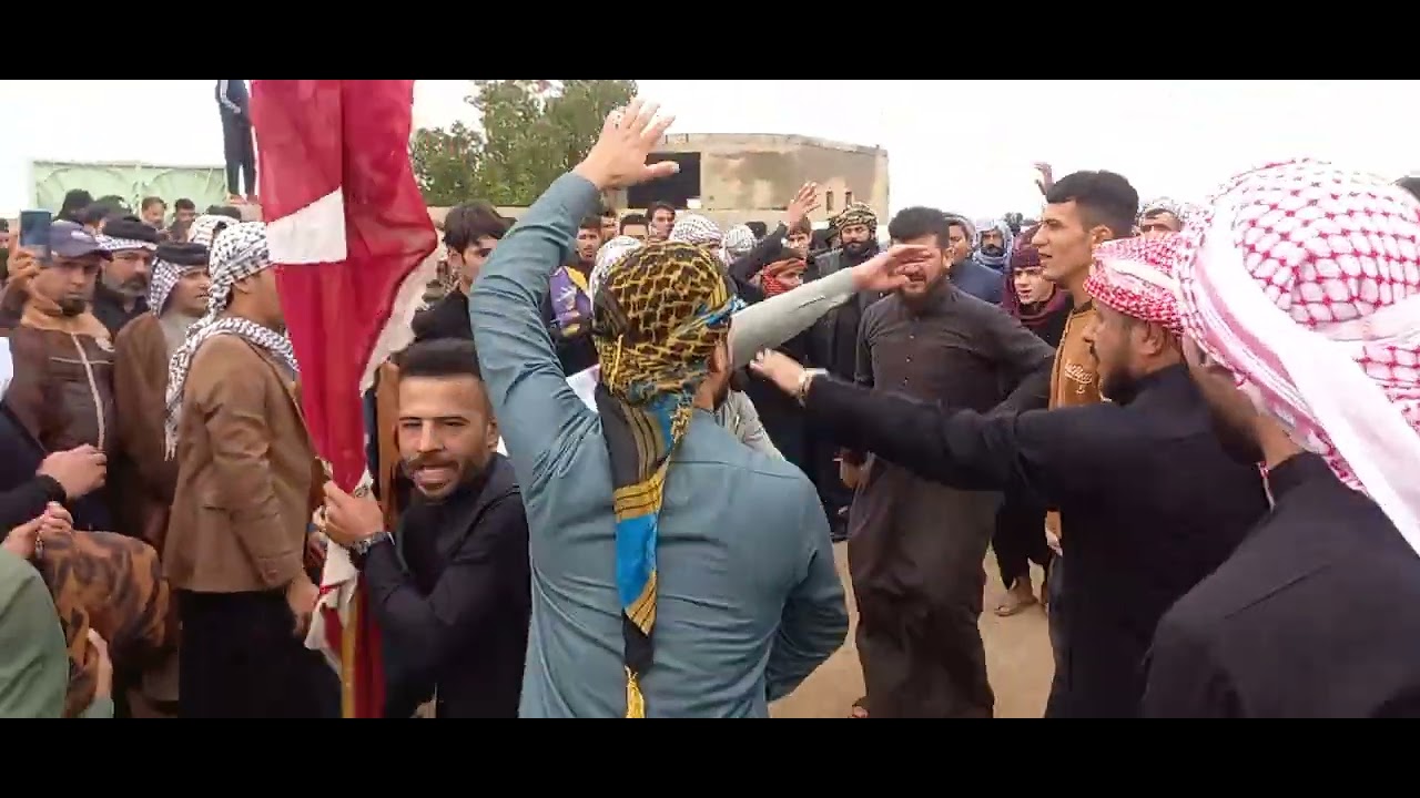 المهوال حبش المحمداوي والمهوال سعد العمشاني في فاتحه المرحوم حبيب النصراوي