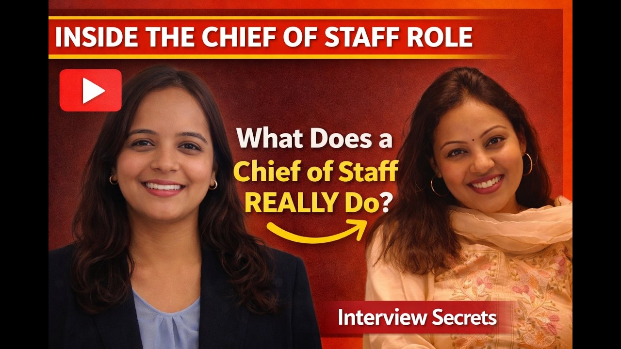 Inside the Chief of Staff Role: Interview Secrets Revealed