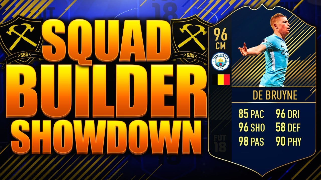 ЭПИЧЕСКОЕ СРАЖЕНИЕ КОНСТРУКТОРА КОМАНДЫ ТОТИ ДЕ БРЁЙНЕ! FIFA 18 ULTIMATE TEAM