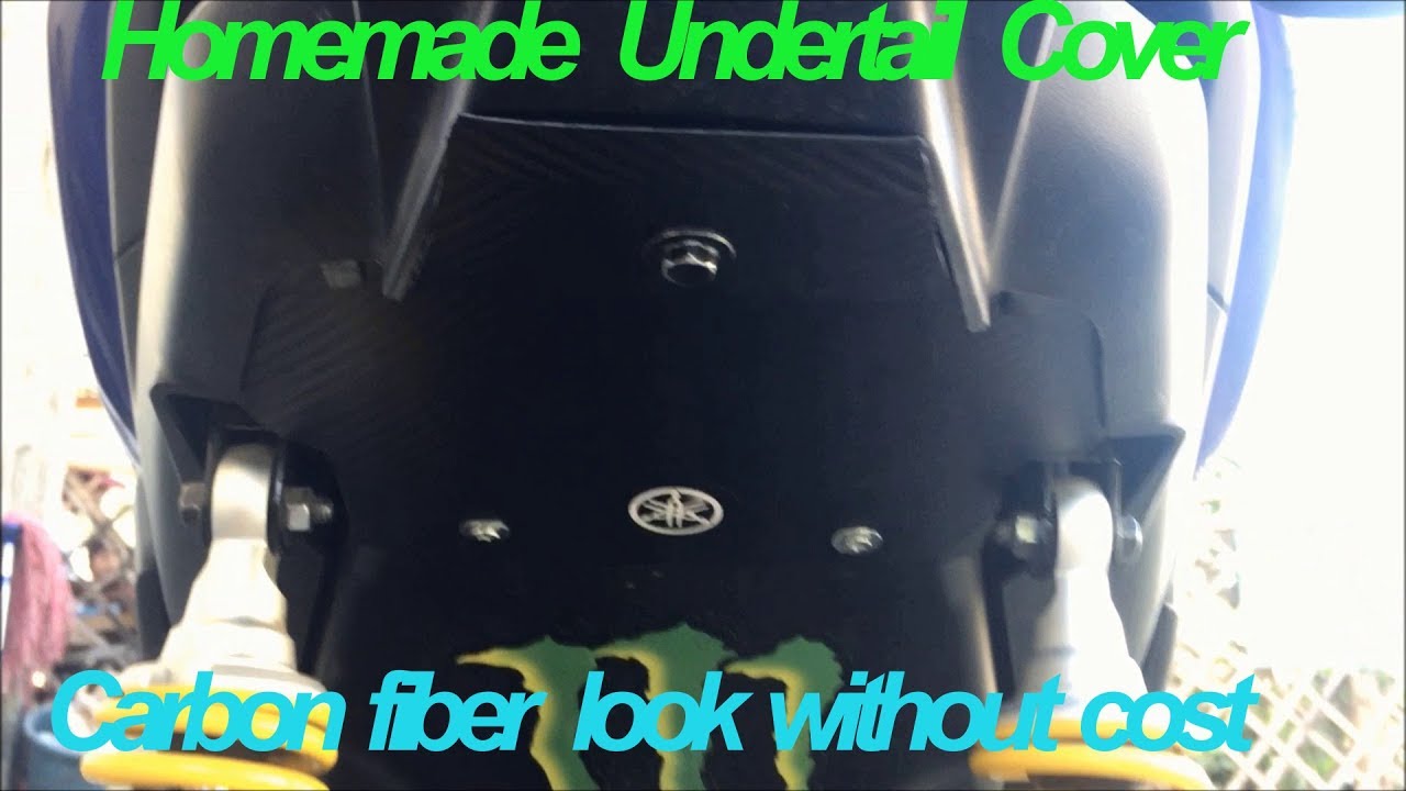 Undertail cover for Yamaha Aerox | How to | DIY