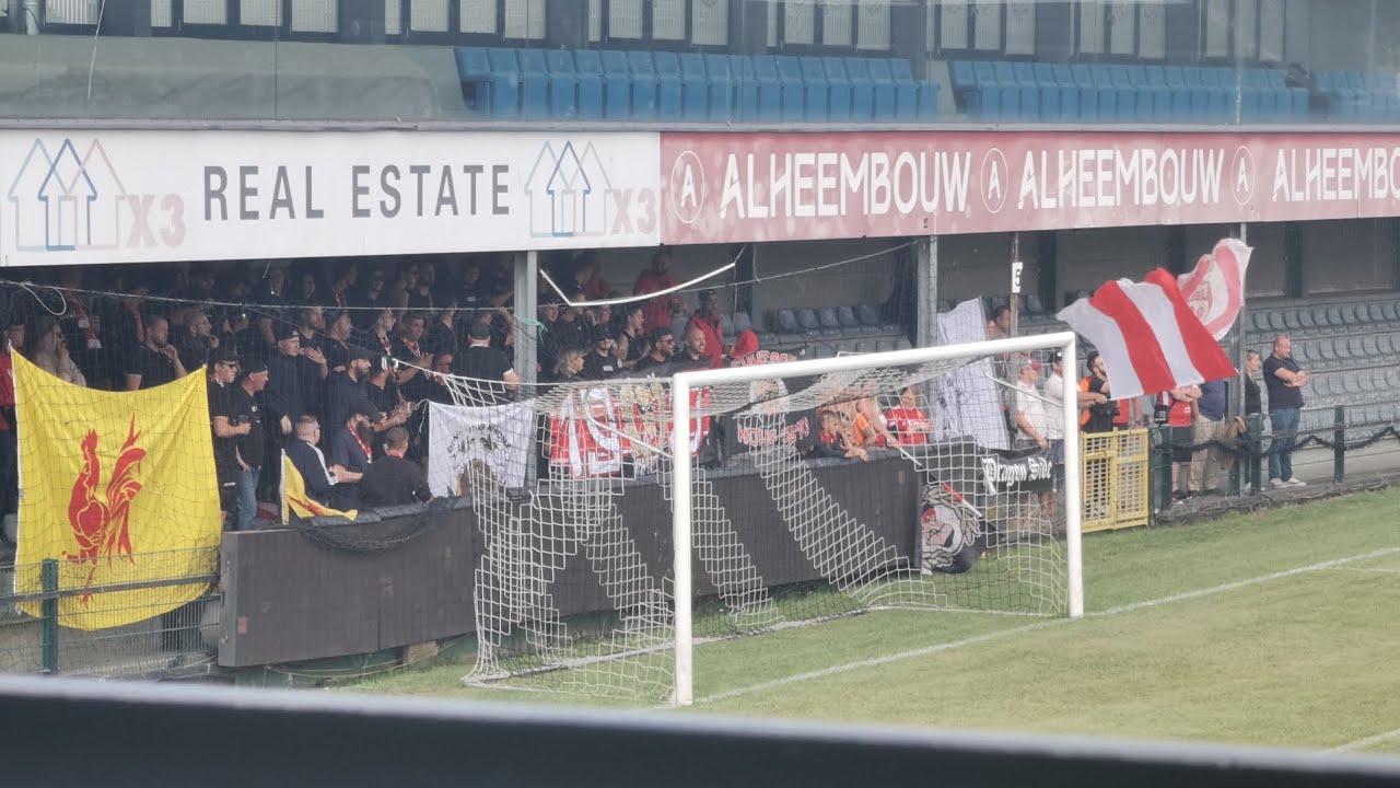 Eendracht Aalst - Raec Mons 27-08-2023r fans