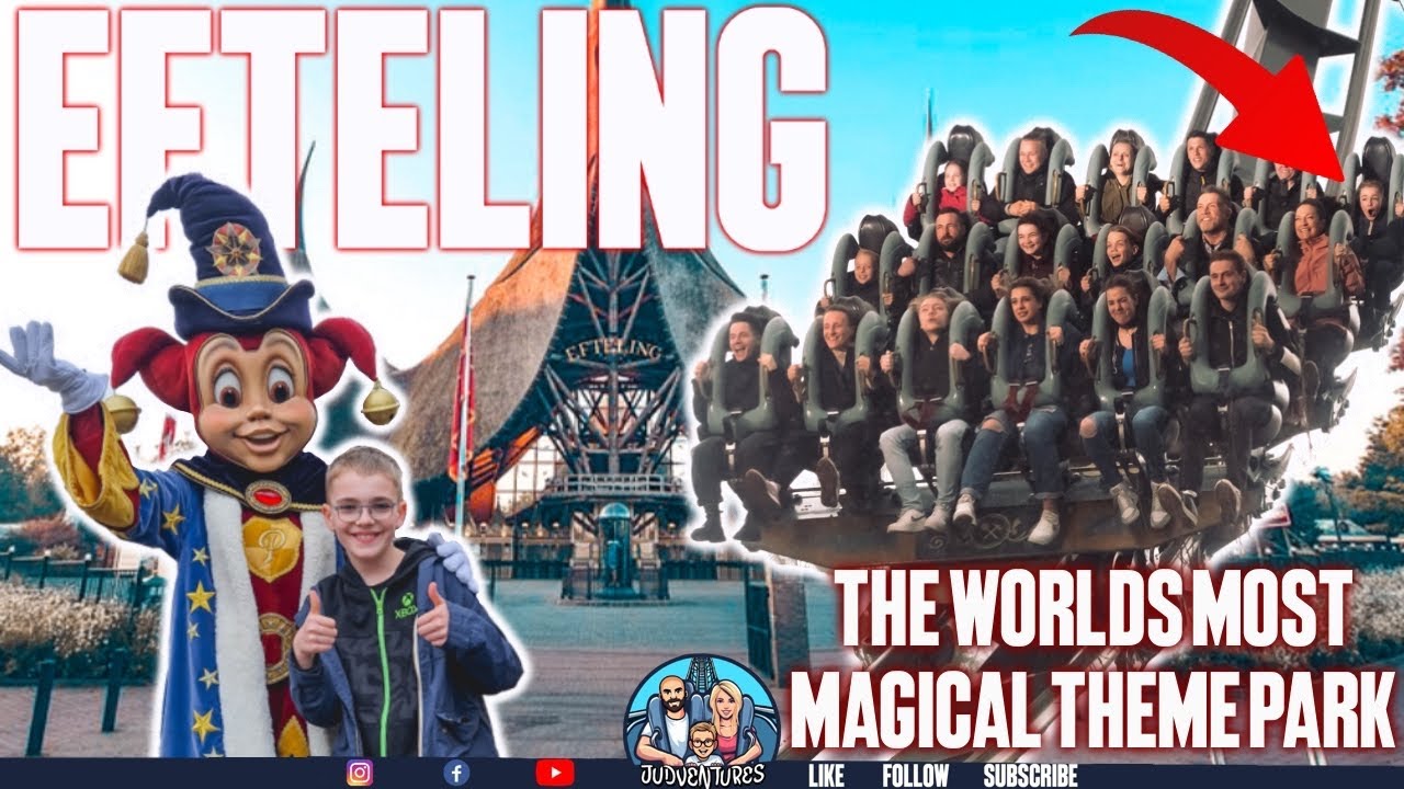 Efteling - Our First Reaction To The Worlds Most Magical Theme Park!