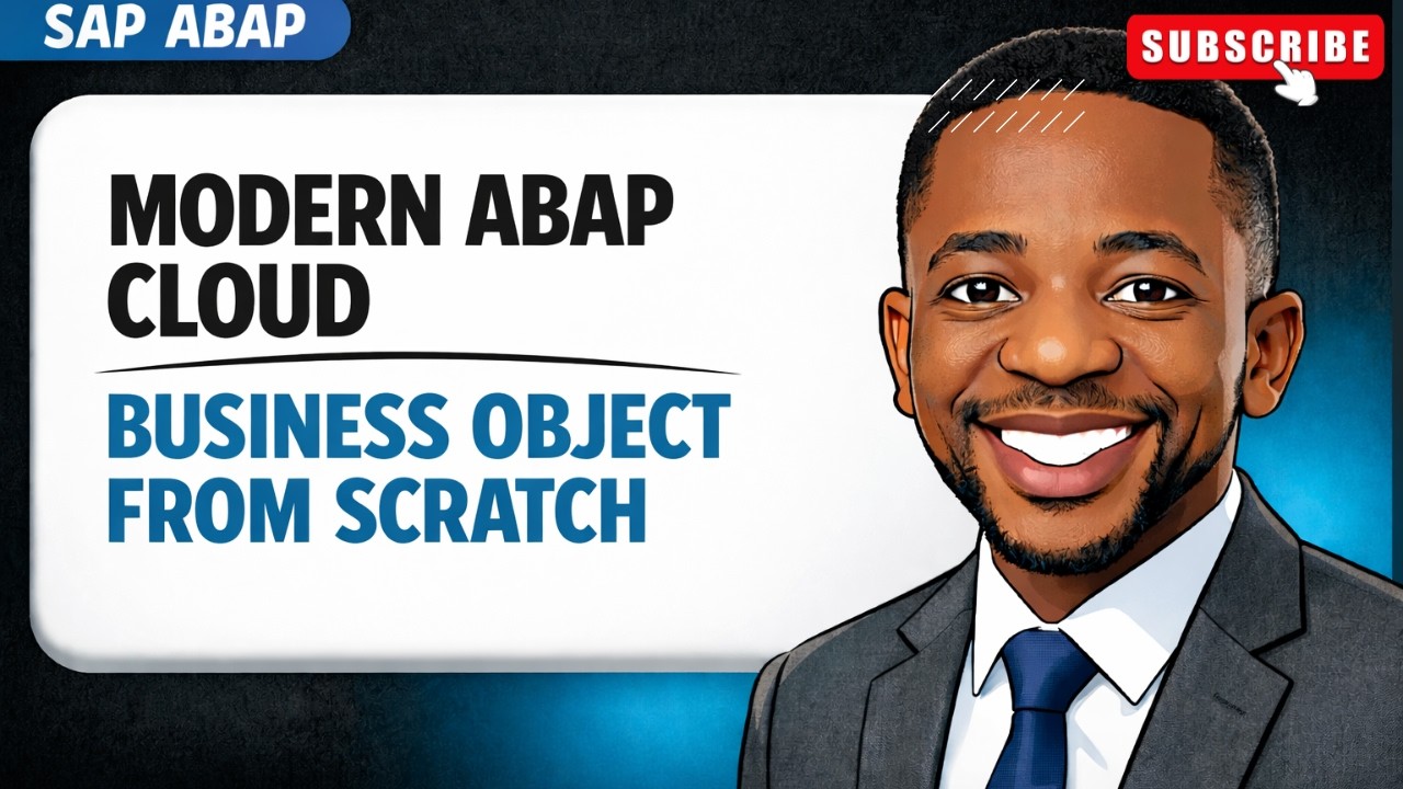 SAP ABAP RAP Business Objects from Scratch | ABAP cloud lesson 8