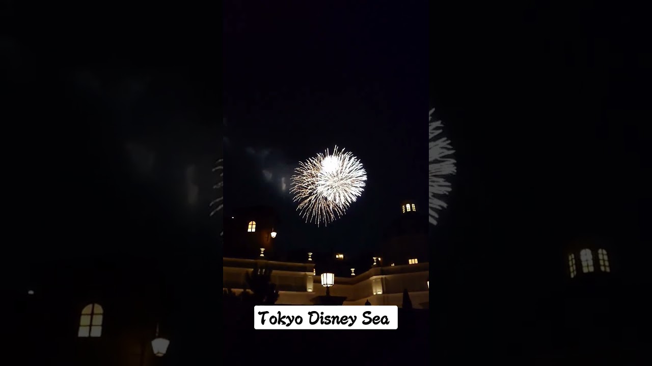Tokyo Disney Sea Fireworks 🎆 #japan #disney #tokyo