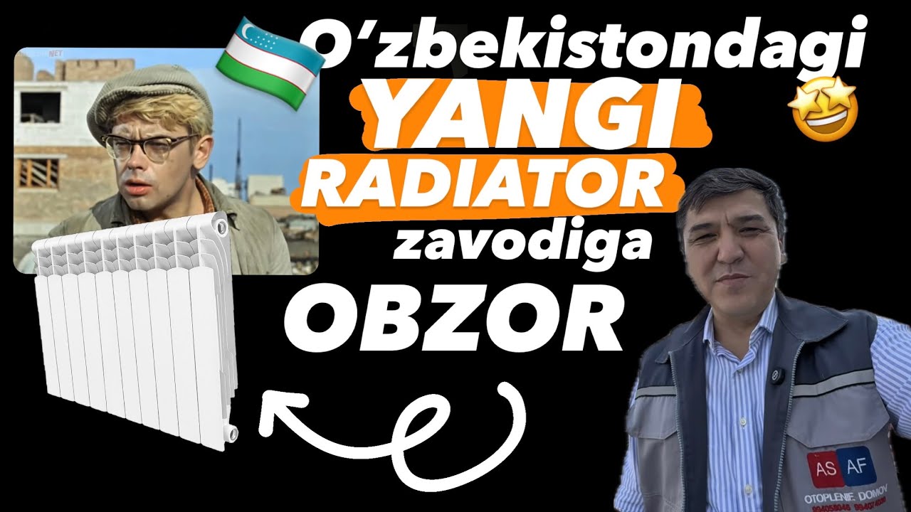 O’zbekistondagi YANGI RADIATOR zavodiga obzor!🤩Albatta ko’ring,qiziq!Aloqa uchun👉🏻tg @saidazim4030
