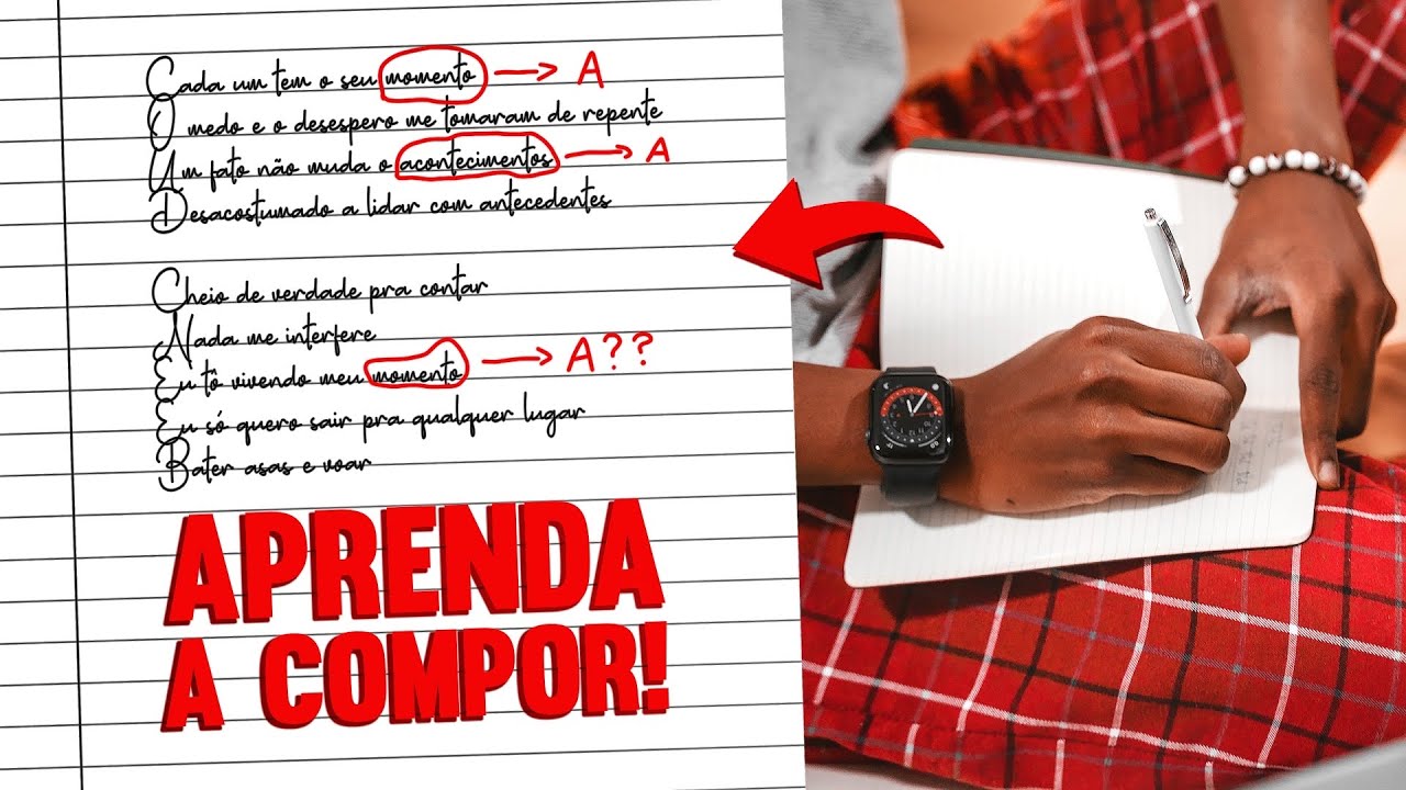 O SEGREDO PARA COMPOR A LETRA DA SUA MÚSICA! Tipos de rima