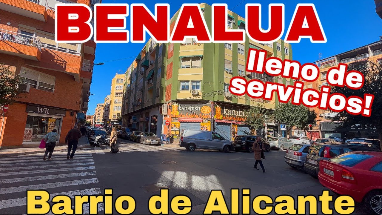 Benalua, Alicante - el barrio familiar con todos los servicios! 🏡 #emigrarconana