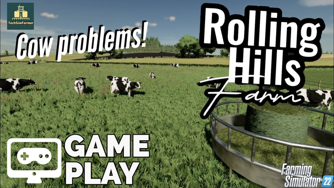 Cows & Feeding Struggles at Rolling Hills Farm | Episode 2 🐄 | FS22