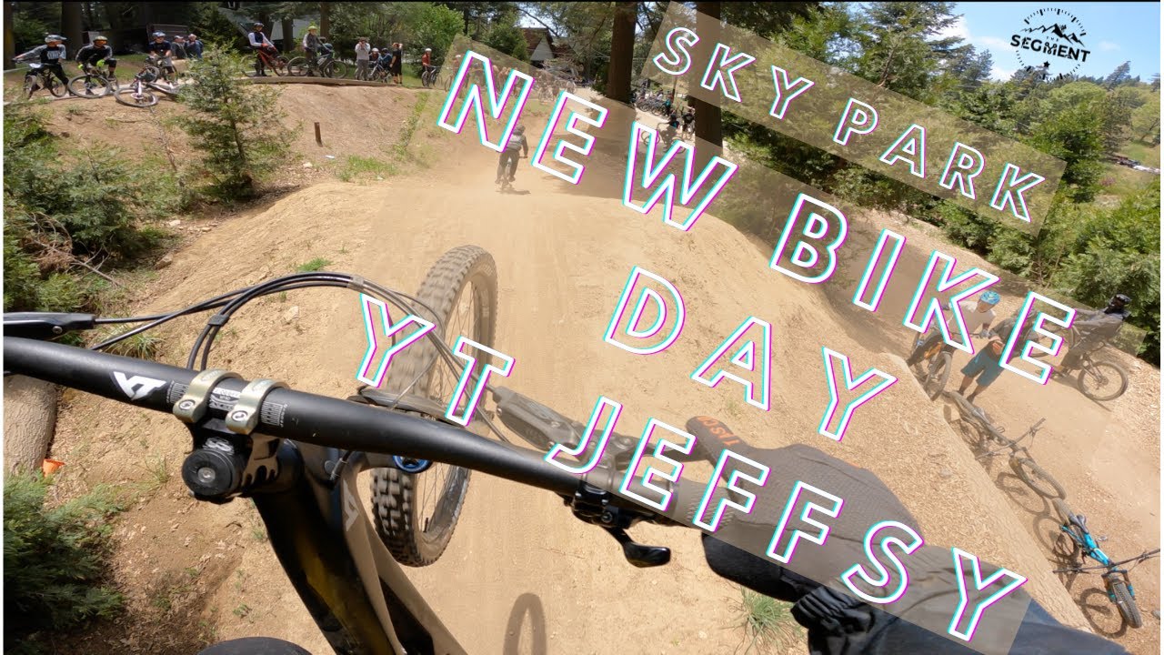 New Bike Day at SkyPark with a 2021 YT Jeffsy Core 4