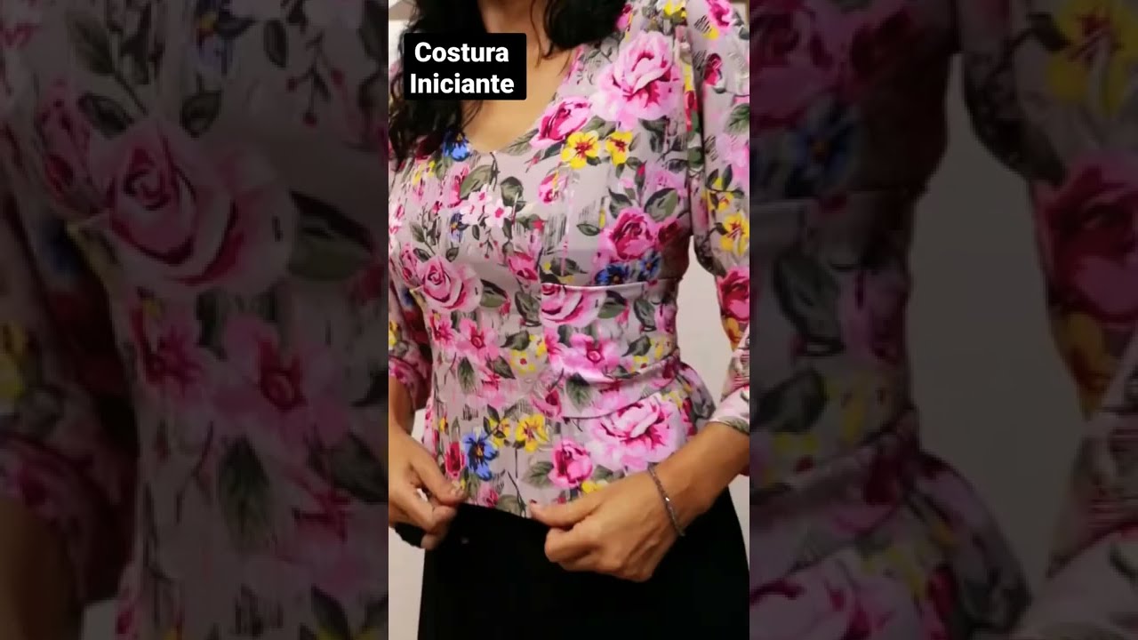 Costura iniciante #shorts blusa kimono