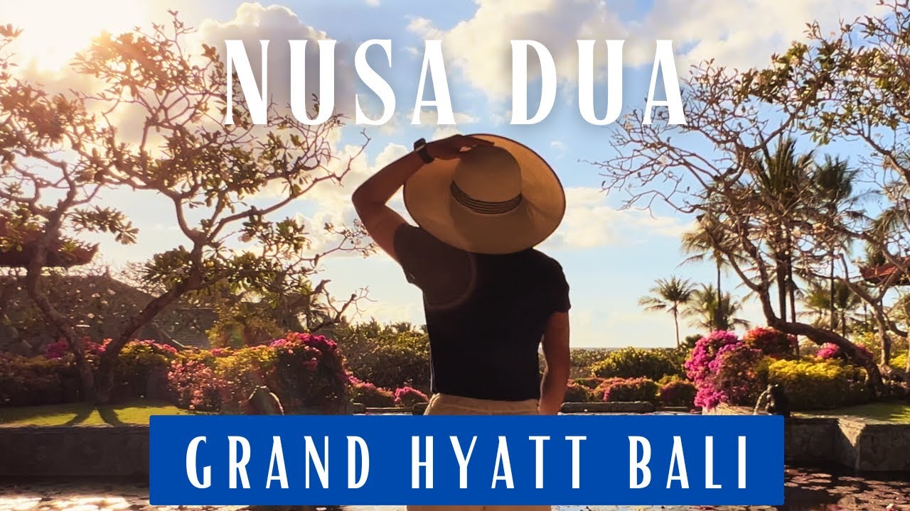 Grand HYATT BALI Hotel Tour & REVIEW | 8 Restaurants, 3 pools, beach, spa, Kids Club & more