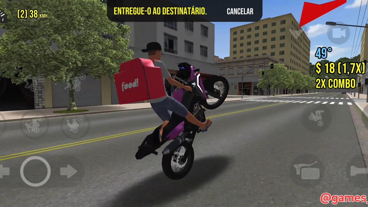 Causando de Xre Sahara 300 no moto Whelie-3d 😵🤯 #moto #jogosmobile 