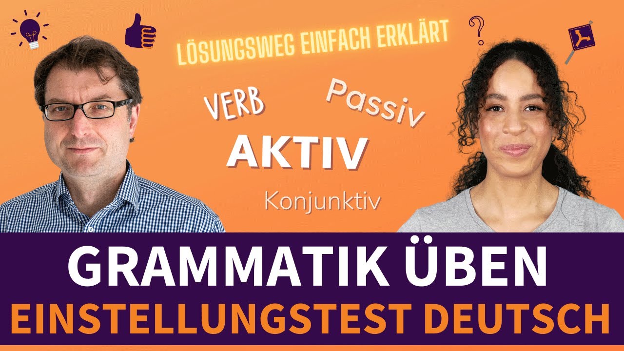 Grammatik üben | Sprachverständnis #deutschlernen #einstellungstest