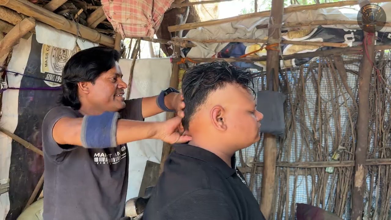 Indian Street Barber&rsquo;s Unreal Street Head Massage Experience | MASTER ASMR