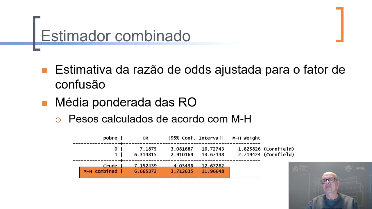 Aluisio Barros: Estatística 3 - aula 3a - confundimento e interação em modelos