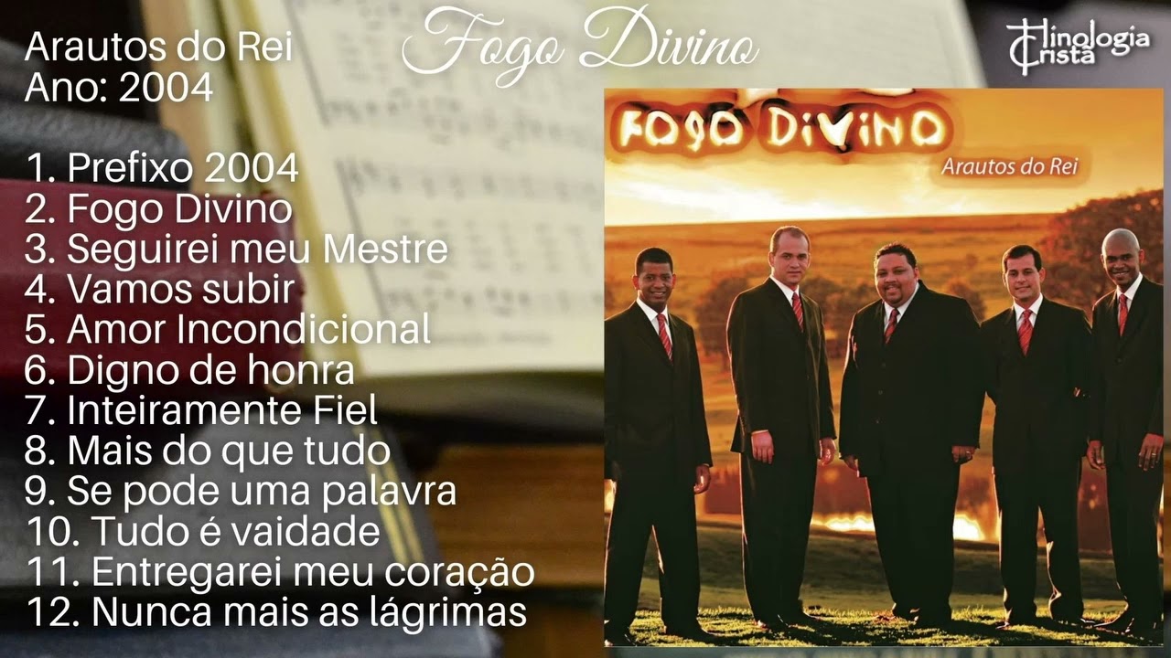 CD FOGO DIVINO - ARAUTOS DO REI [2004] - SÉRIE "CLÁSSICOS ARAUTOS DO REI"