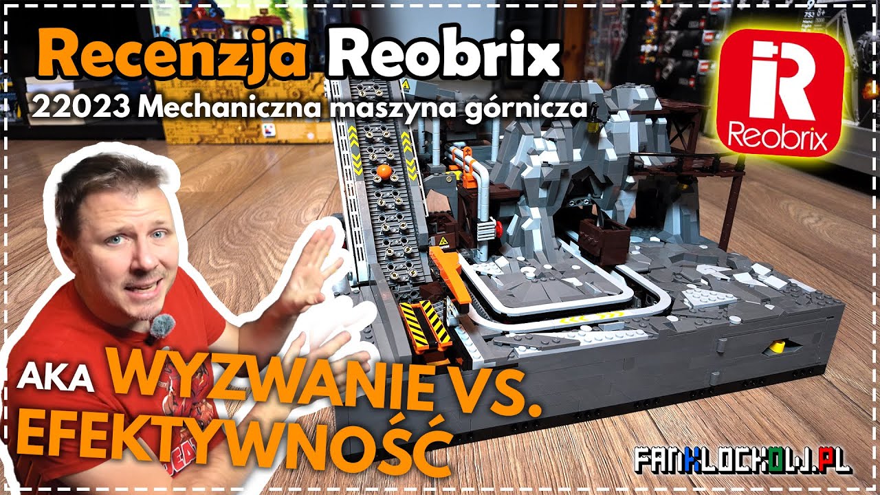 Recenzja: Reobrix 22023 Mechaniczna maszyna g&oacute;rnicza #gbc