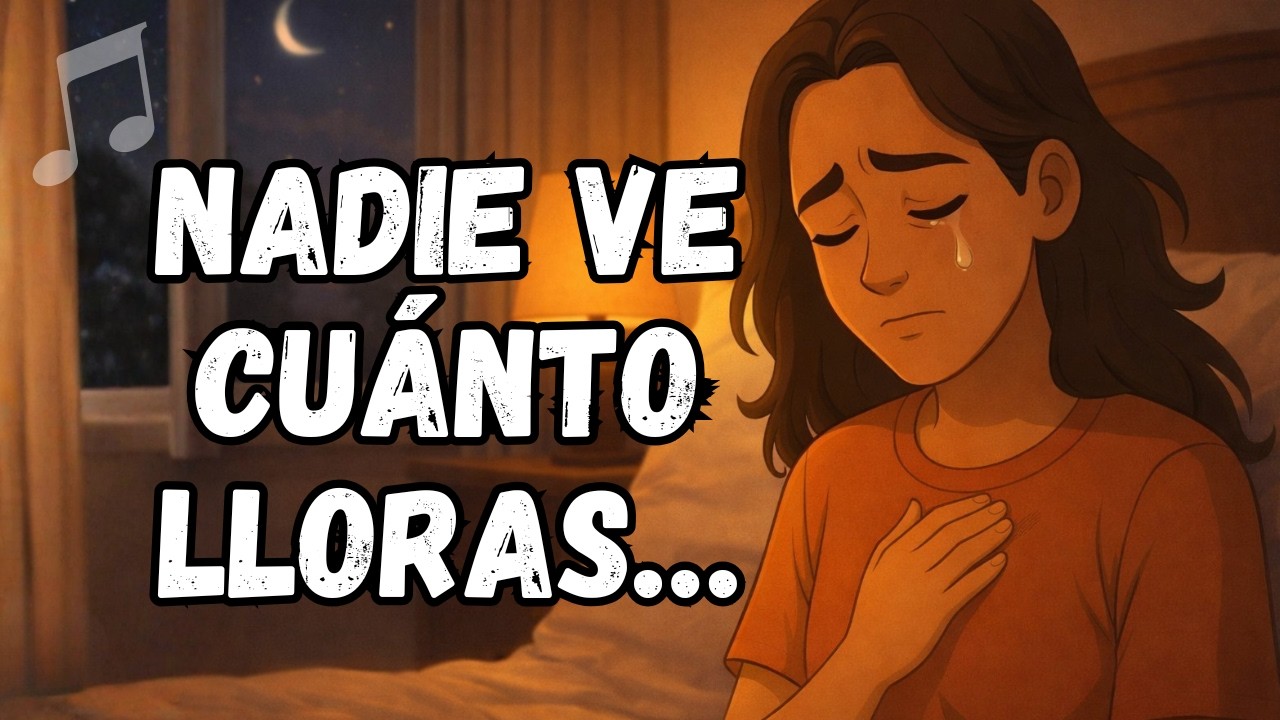 Nadie ve cuánto lloras cuando estás sola