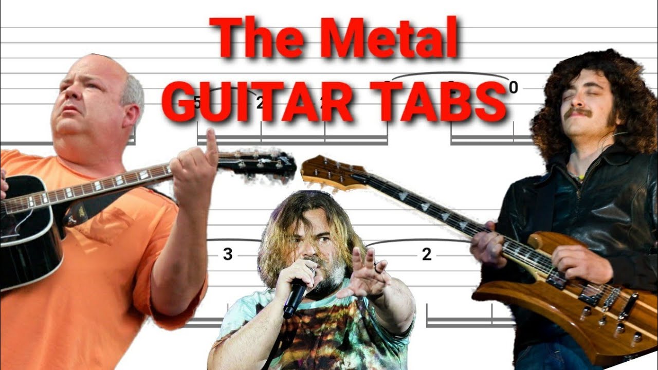 Tenacious D - The Metal GUITAR TABS | Tutorial | Lesson