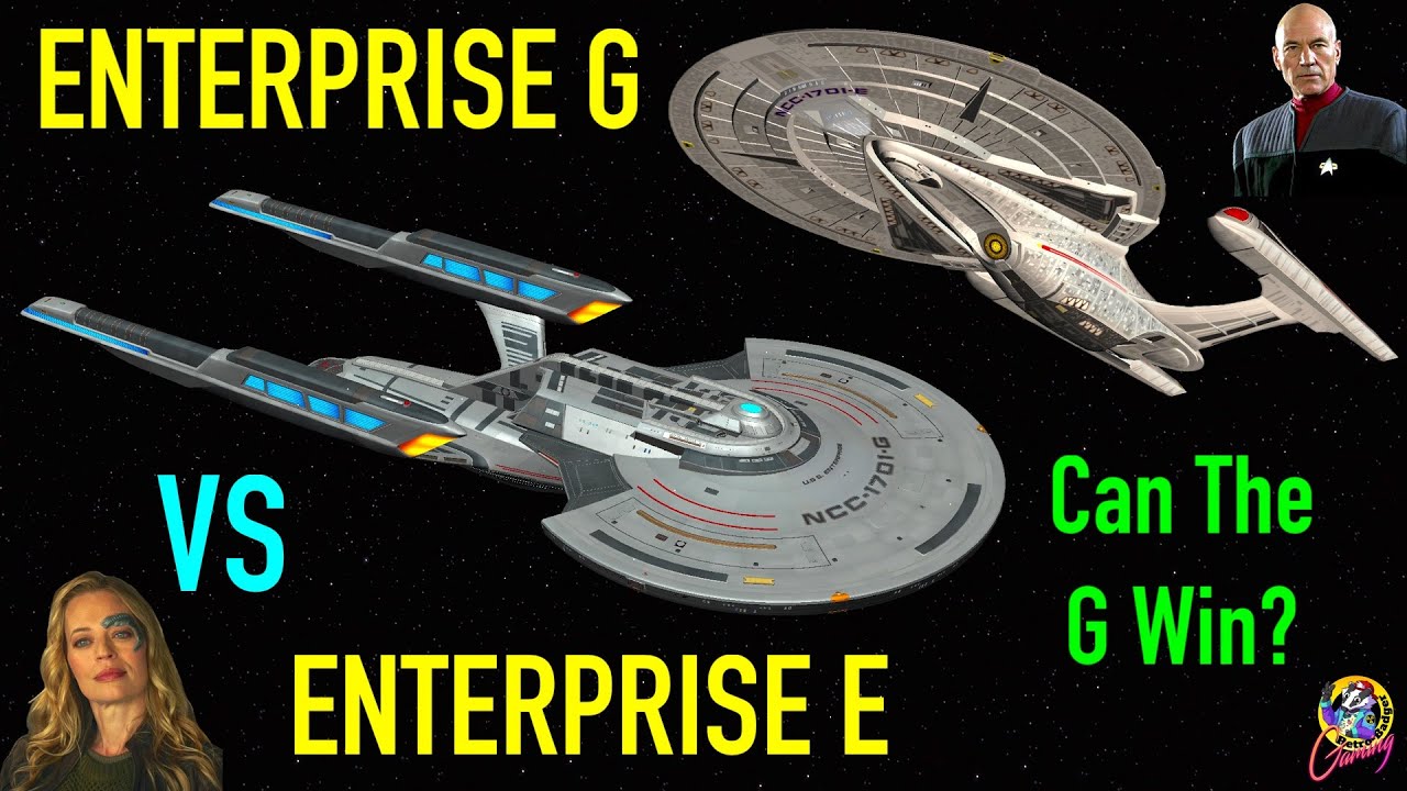 Can The Enterprise G Defeat The Enterprise E? - Star Trek Starship Battles