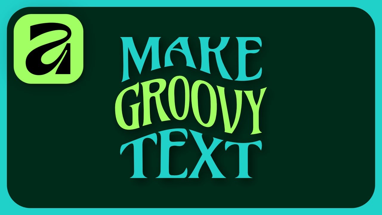 How to Warp Text in Affinity