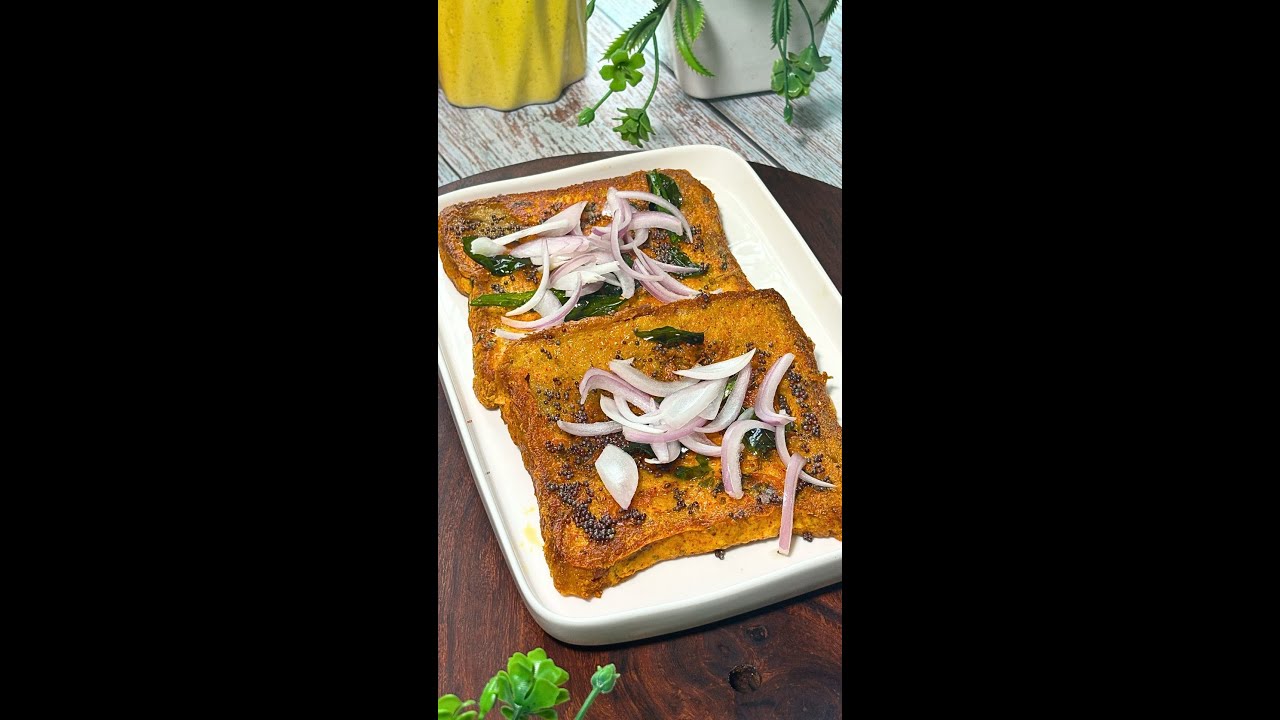 5 मिनट का नाश्ता | Cooking is meditation | Besan Bread Toast With Tadka  | Zayka ka Tadka Live