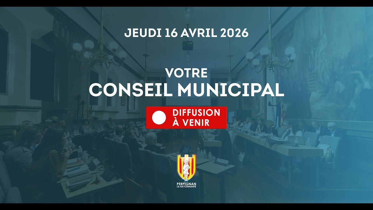 Diffusion du conseil municipal du 16/04/2026