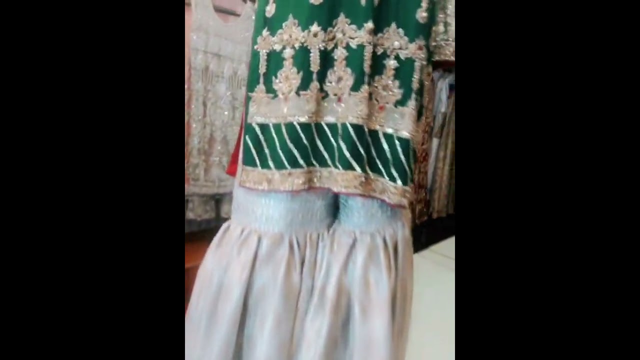 munir bridal gallery shart with gharara new order now 03359899905