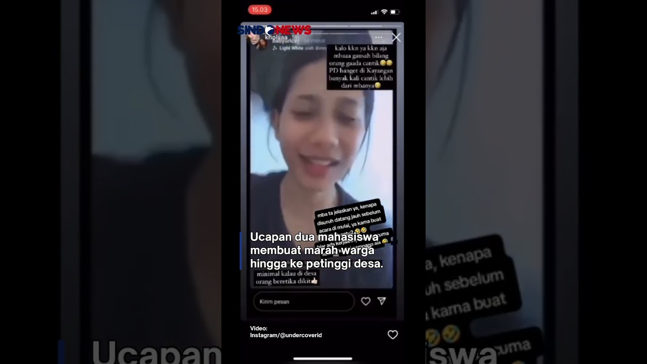 Kronologi Mahasiswi KKN Diusir Warga, Berujung Permintaan Maaf #shorts #mahasiswikkn #diusir #viral