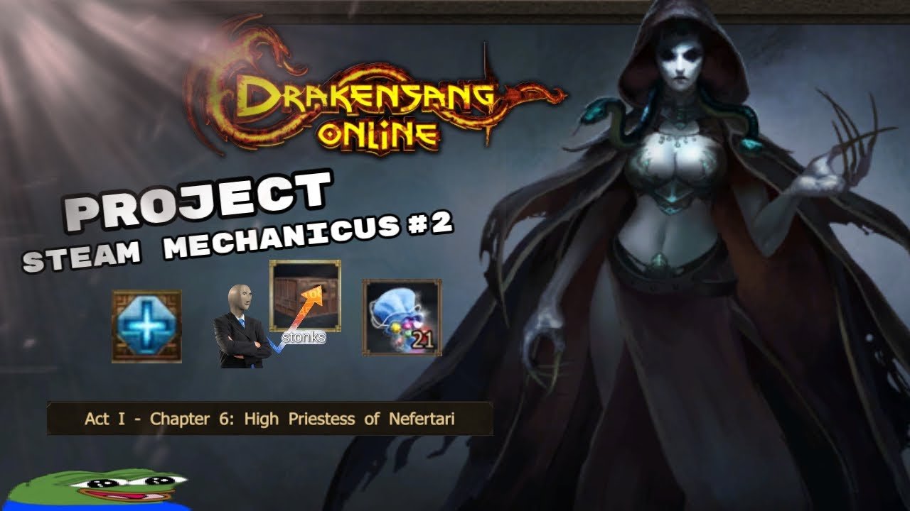 Project Steam Mechanicus #2 - Mount Chests, Khalys & Bearach + Quests & More (Drakensang Online)