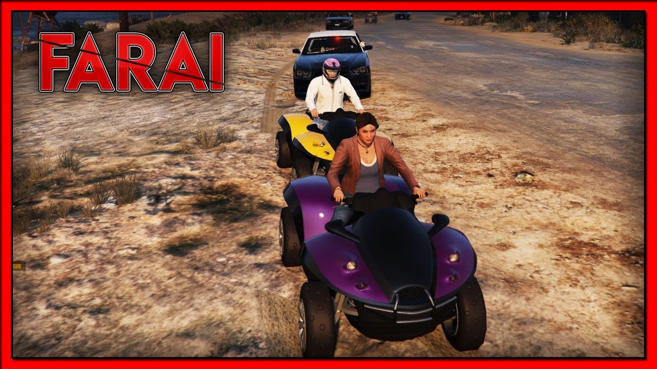 GTA - FARAI 18 [LT] - VANDENS KETURAČIAI?! (Kriminalai)