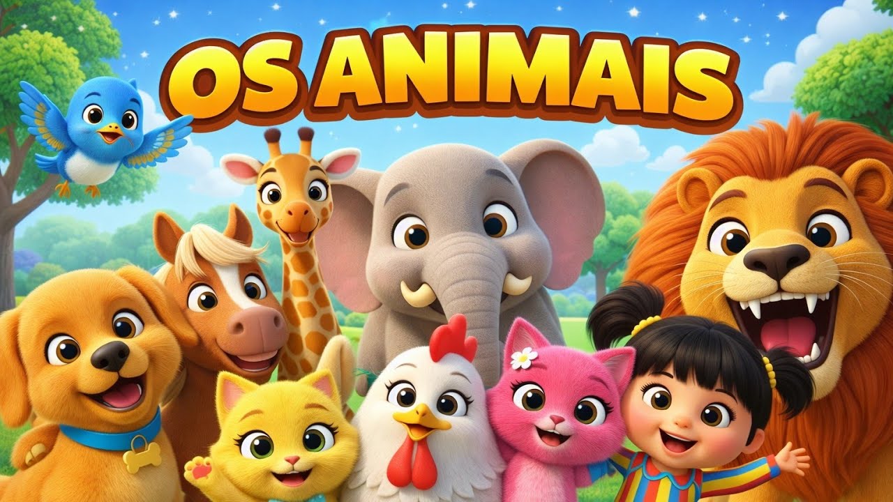 OS ANIMAIS | MÚSICAS PARA CRIANÇAS | LIZ FRIENDS | MÚSICAS INFANTIS EM PORTUGUÊS