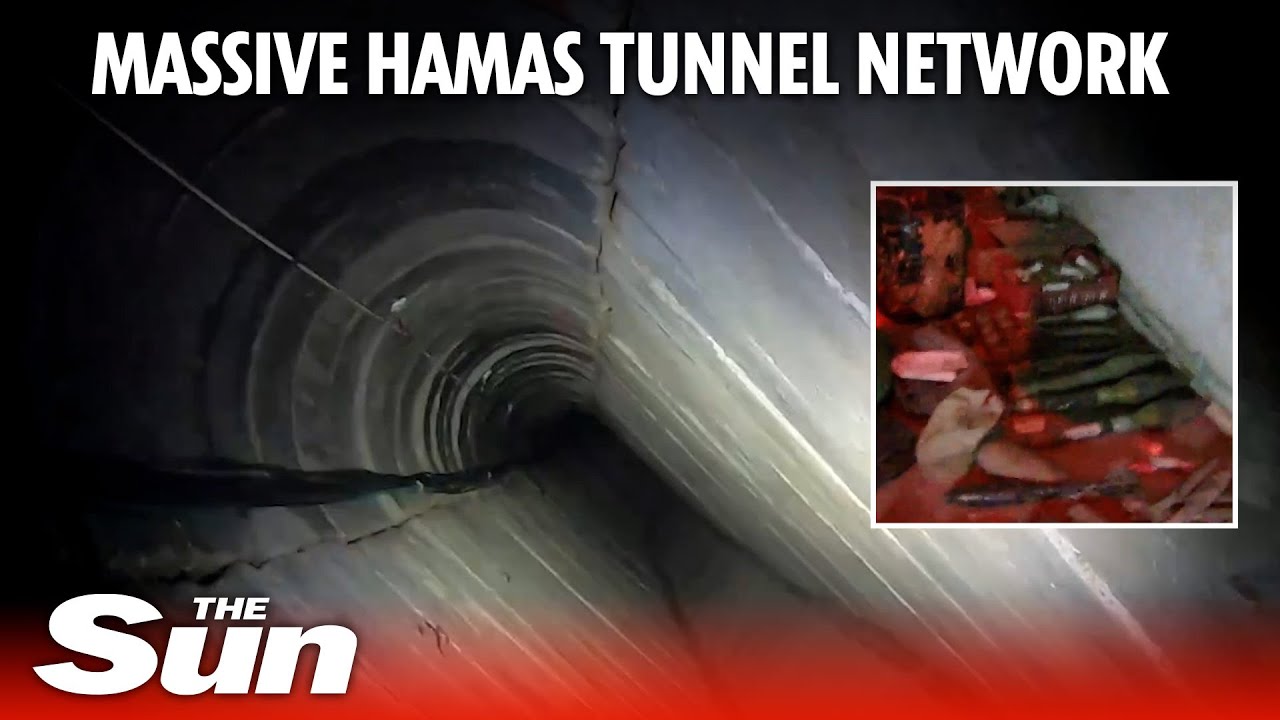 IDF exposes massive Hamas' Elite Quarter tunnel network in Gaza Strip