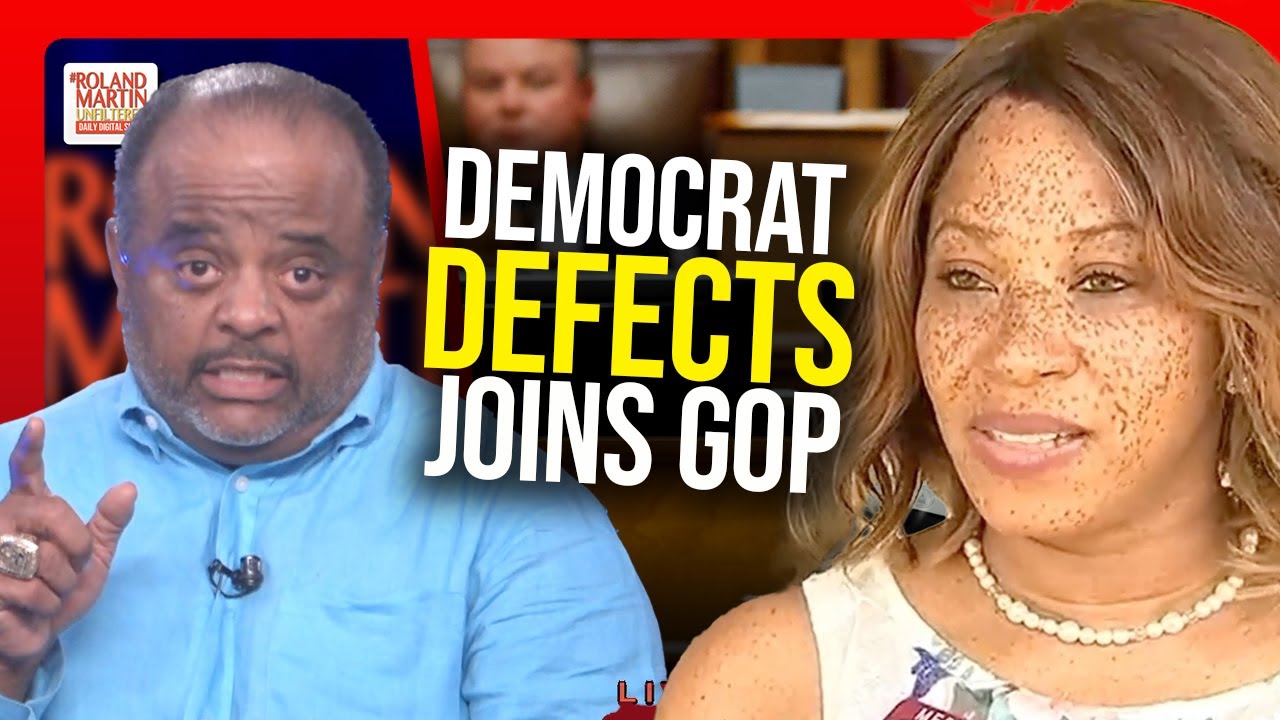 Black Ga. Democrat Mesha Mainor DEFECTS To GOP Says Dems 'CRUCIFIED', 'ABANDONED' HER |Roland Martin
