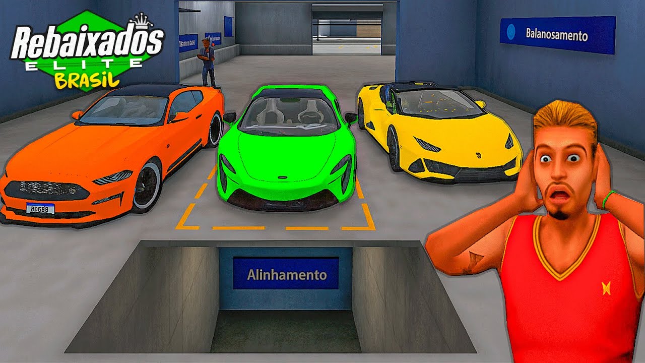 A GARAGEM SECRETA DO MECÂNICO no REBAIXADOS ELITE BRASIL