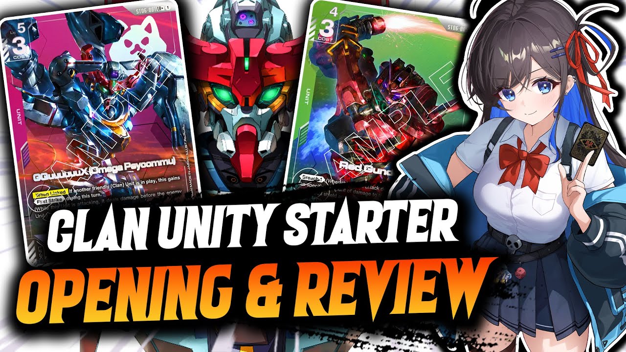 СОБРАЙТЕСЬ! Стоит ли покупать стартовую колоду Gundam Card Game Clan Unity? ST06: открытие и обзор