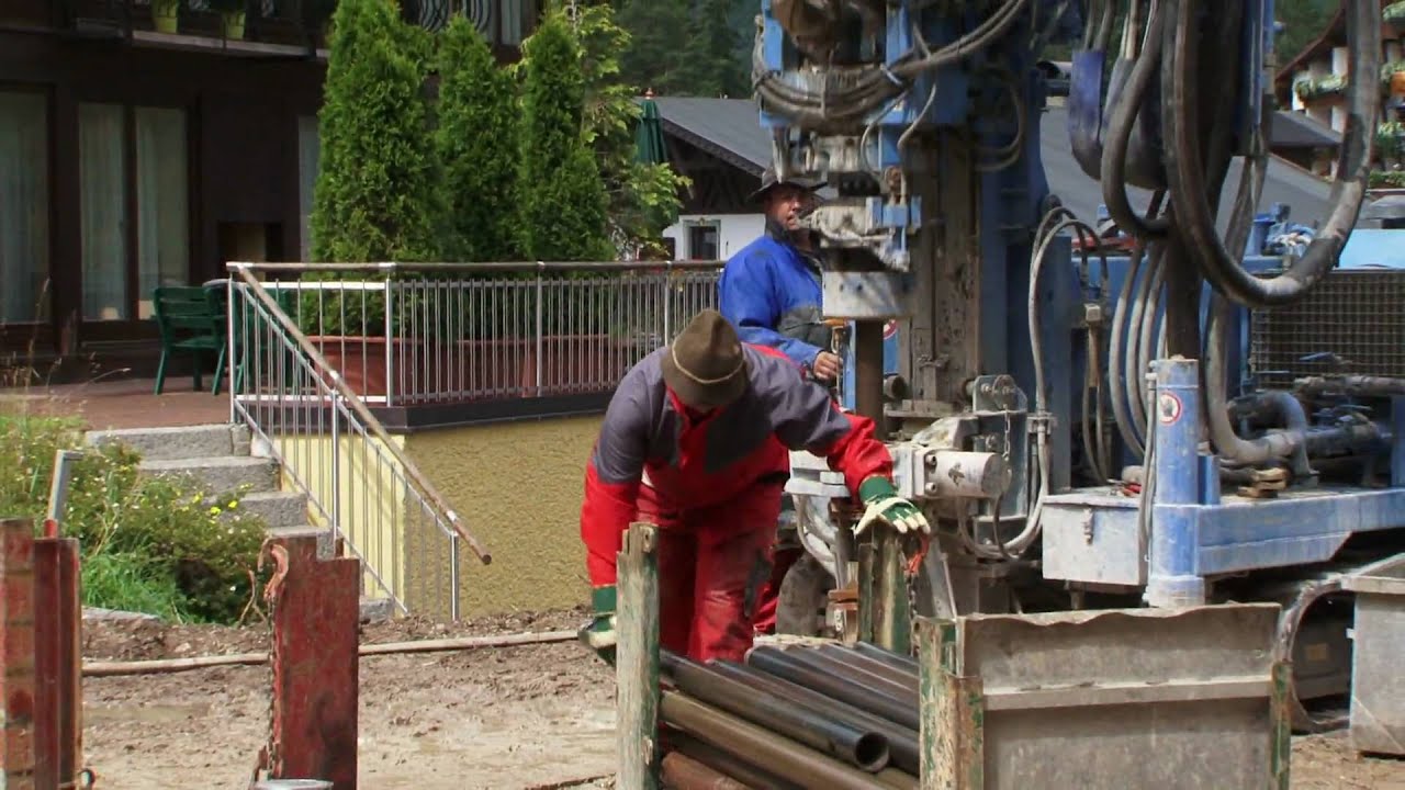 Erdwärme Geothermie Bohrung - geothermal drilling - Hagleitner Bohrtechnik