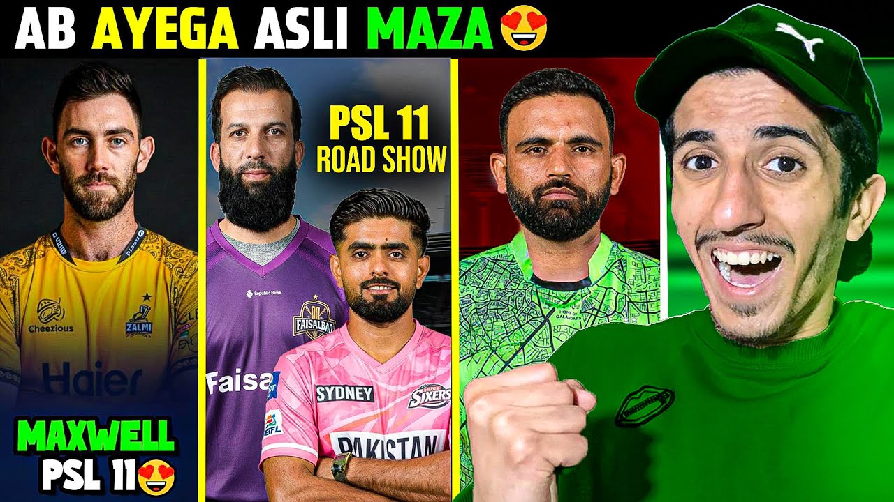 Is Glenn Maxwell Coming to PSL 11? 🔥 | PSL 2026 ROAD SHOW IN LONDON🚨