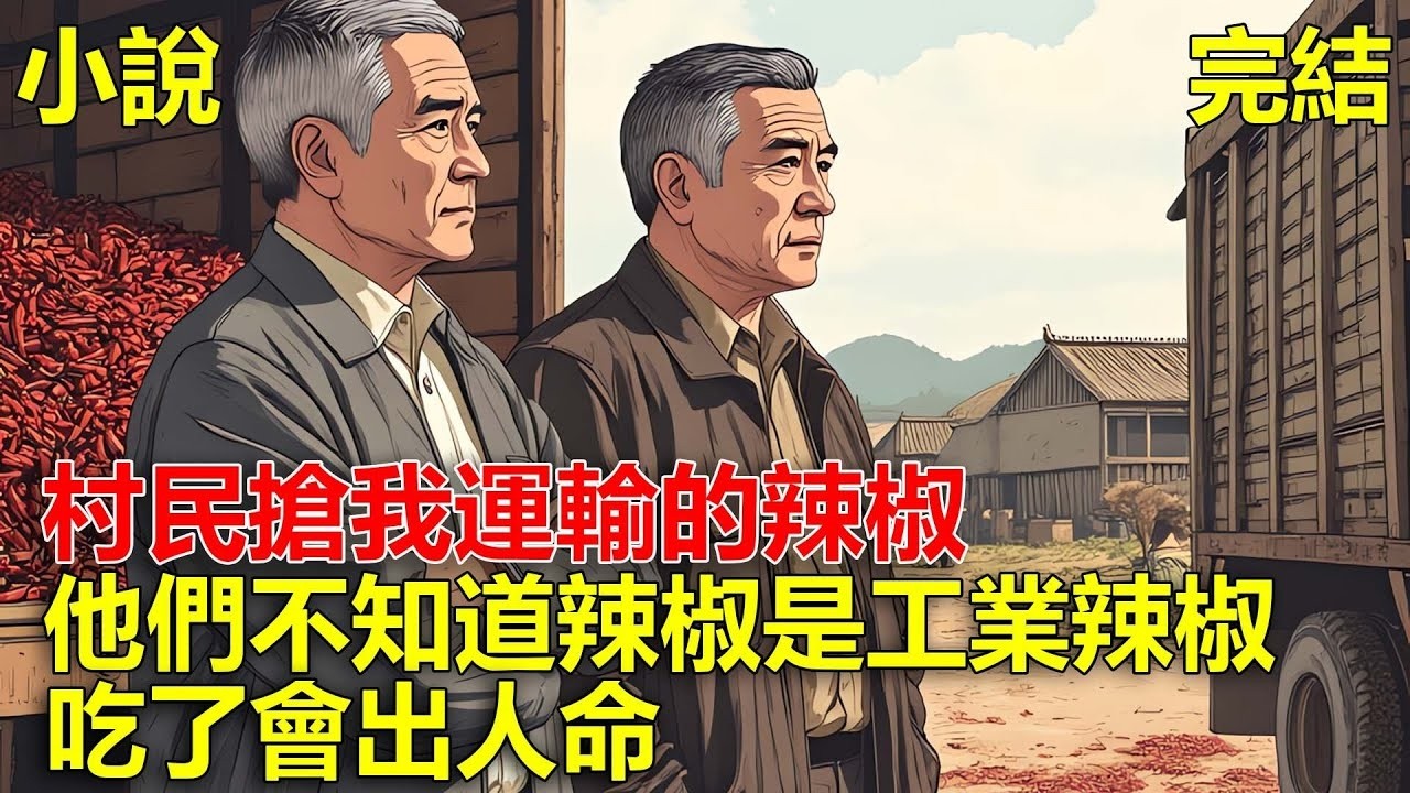 我的大貨車翻車，村民搶我運輸的辣椒，他們不知道，那些辣椒是工業辣椒，吃了會出人命！
