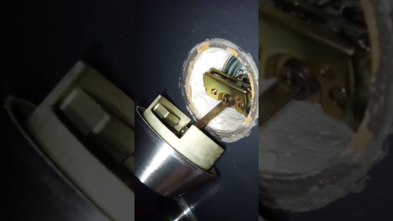 Deadbolt Installation Brinks Security #security #locksmith #installation #housing #safety